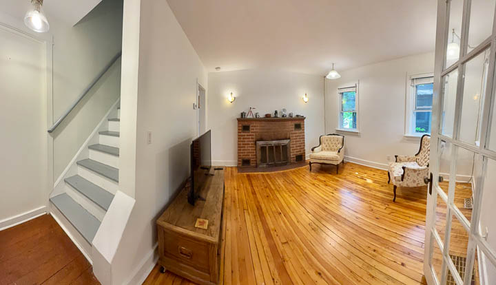 wooden floor real estate house for sale in Prince Edward County Ontario Canada